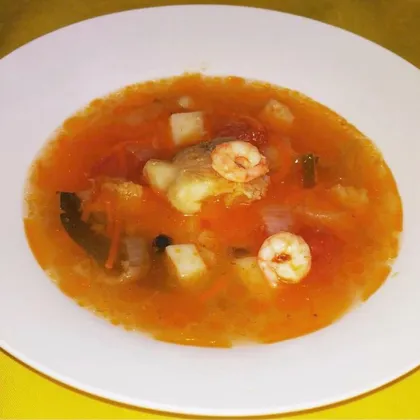 Рыбный суп из трески