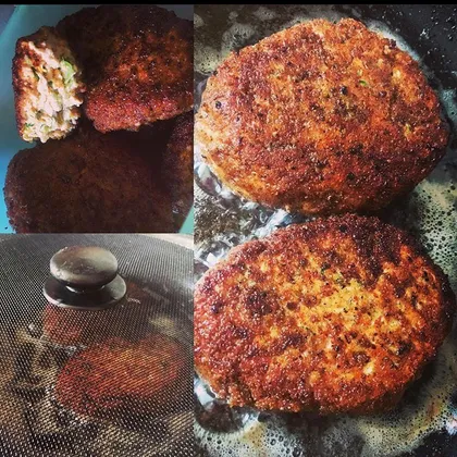 ПП-котлетки, с брокколи 🥦 и тыквой 🎃