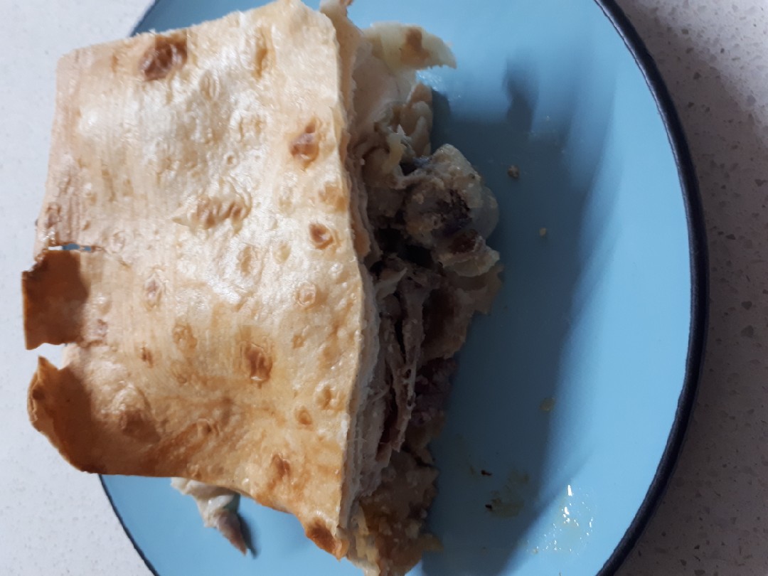 Курица в лаваше