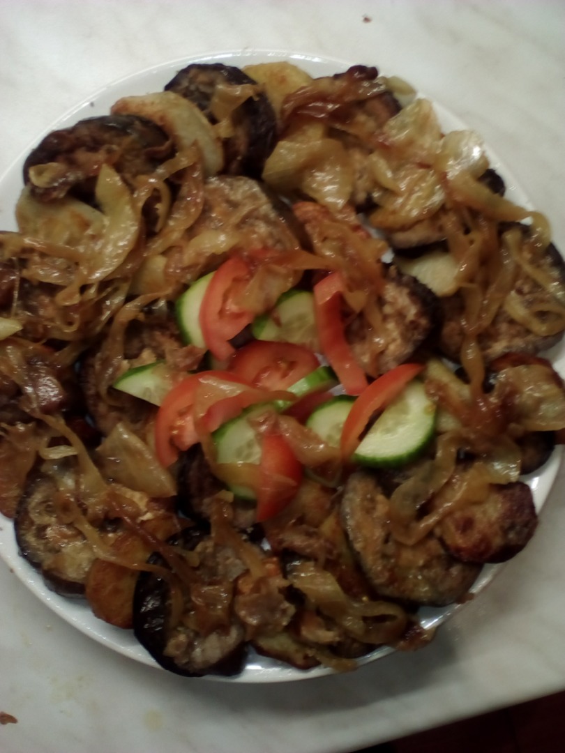 Баклажаны с картофелем
