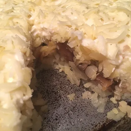 Запеканка картофельная с грибами