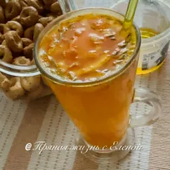 Фруктовый чай из облепихи, апельсина и розмарина 