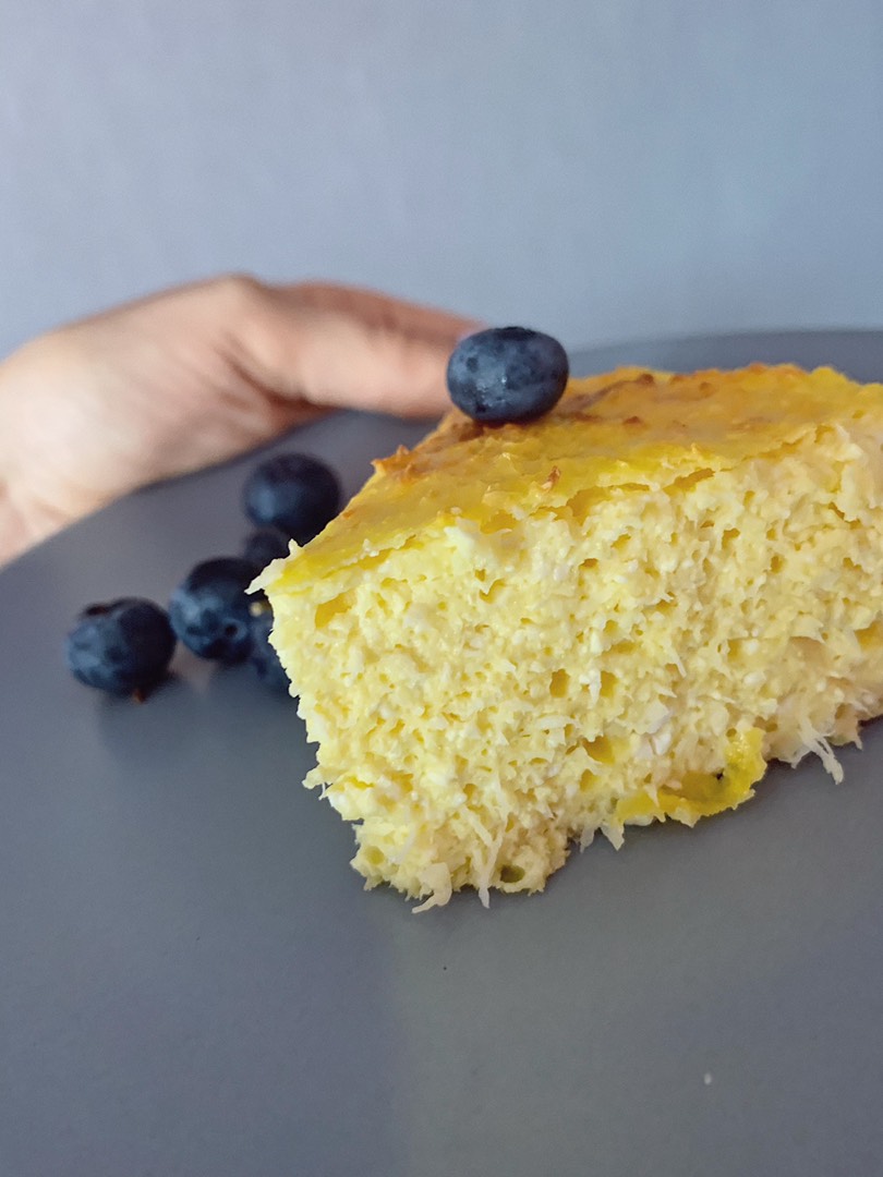 Творожная запеканка с кокосовой стружкой🥥