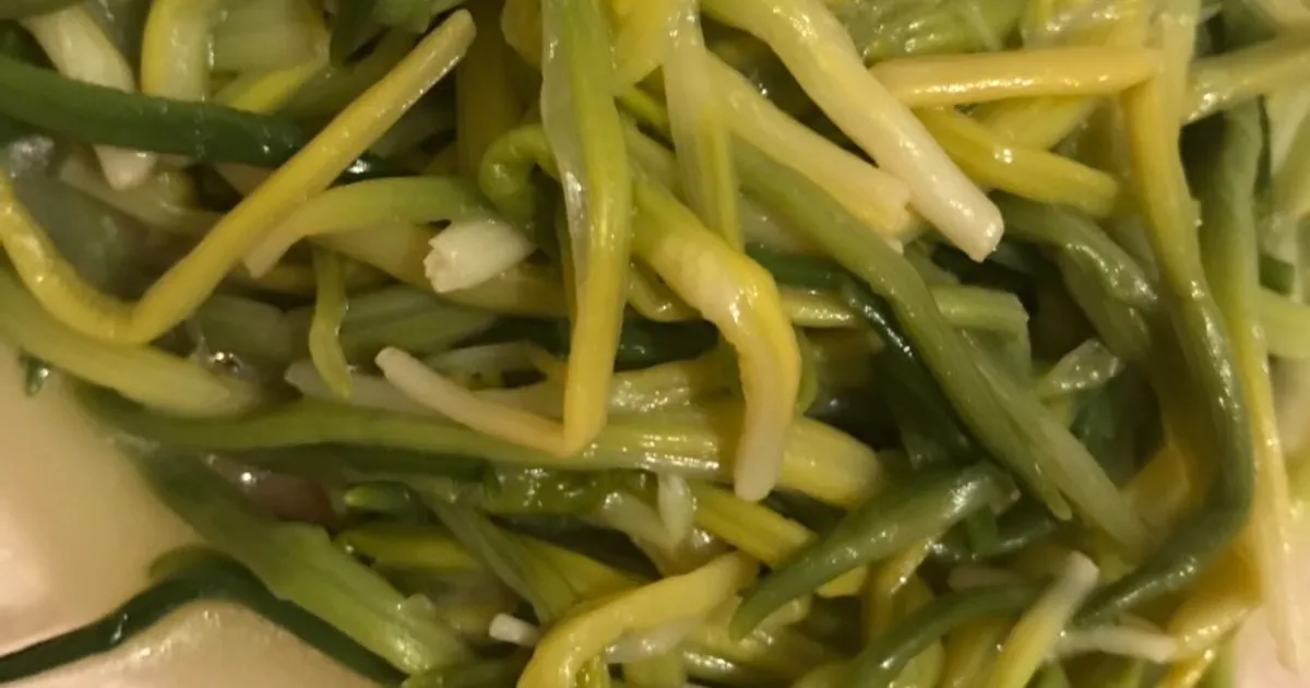 Жареная черемша - рецепт автора Элла Эраст ???>?