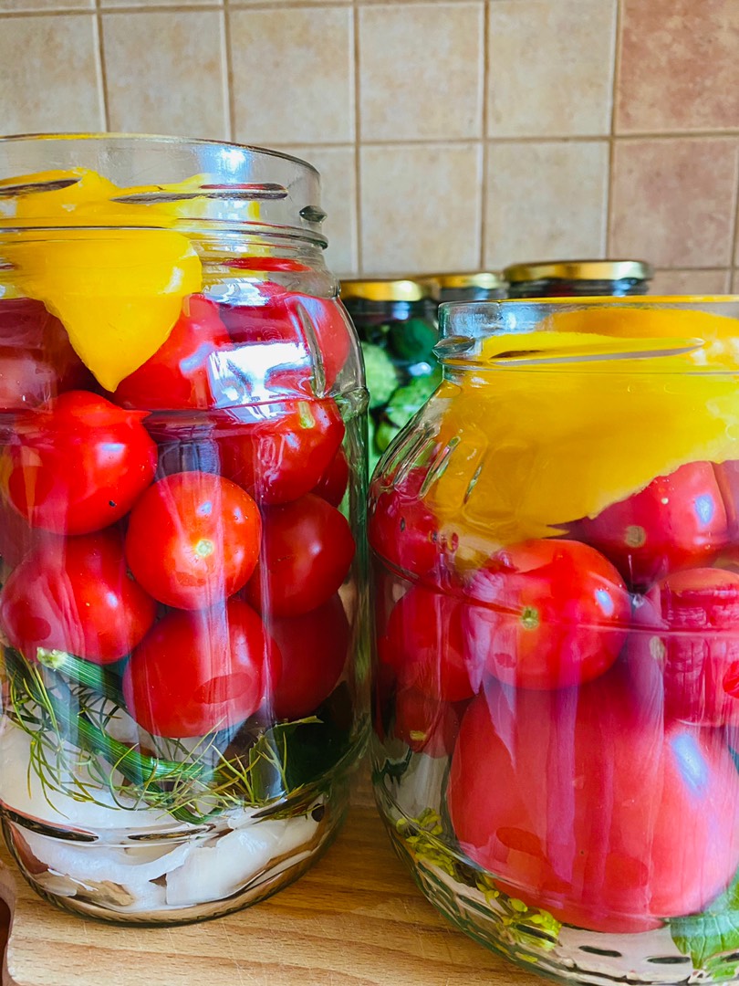 Помидоры 🍅 на зиму СЛАДКИЕ 🌶🍅