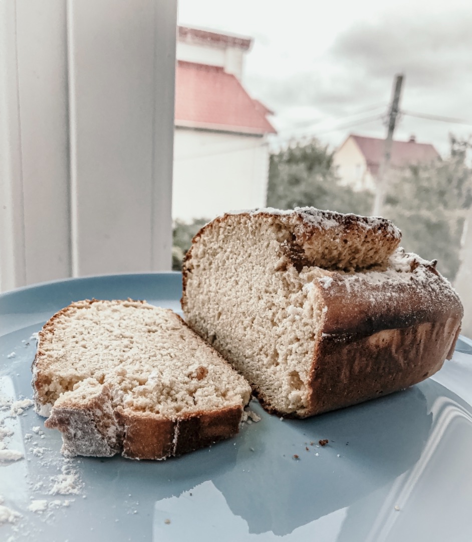 Кекс на кукурузной муке с изюмом 🌽♥️🧁Безглютеновый десерт