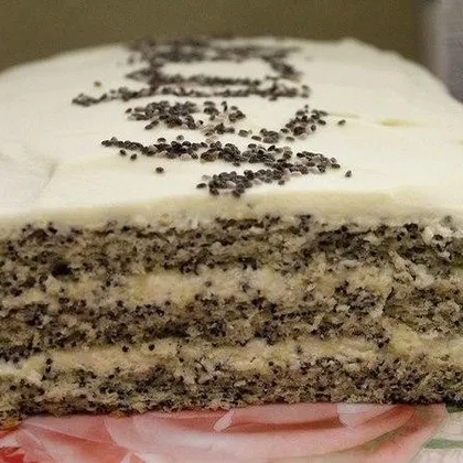 Маковый торт 'Царица Эстер'