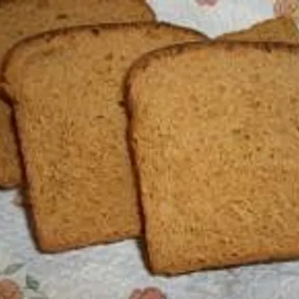 Легкий черный хлеб в хлебопечке