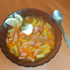 Солянка сборная мясная