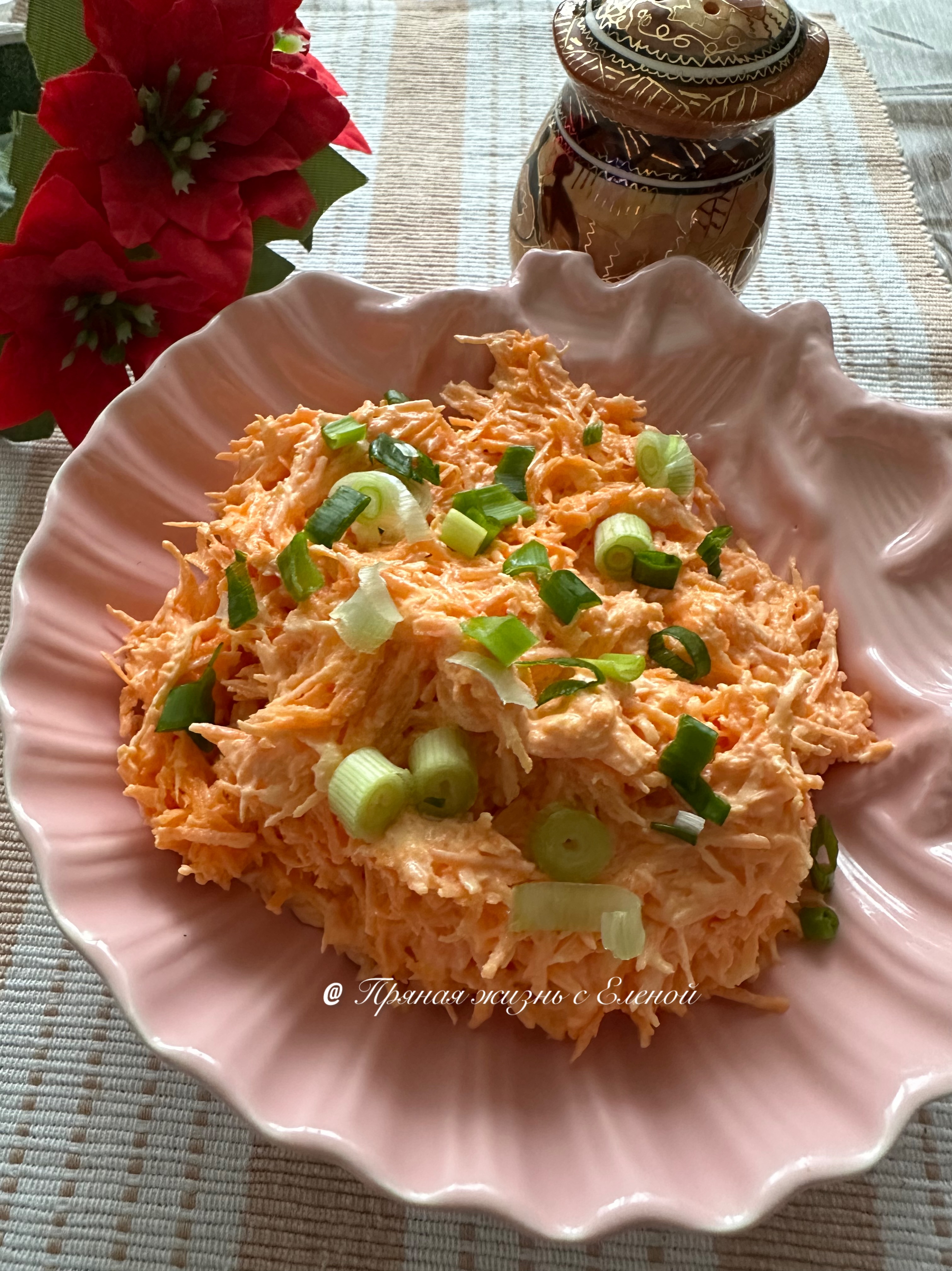 Морковь с чесноком и майонезом рецепт