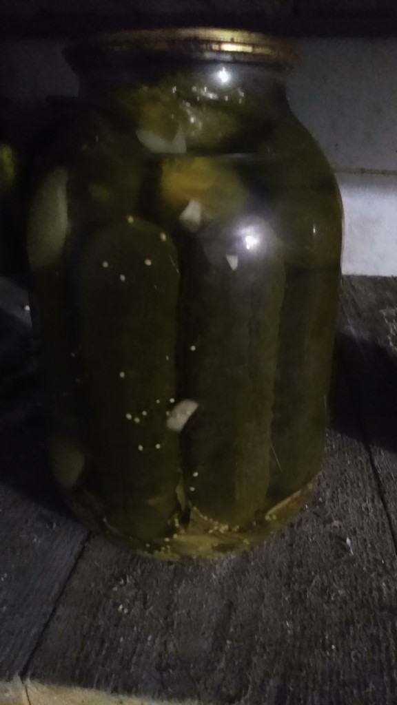 Огурцы с горчицей
