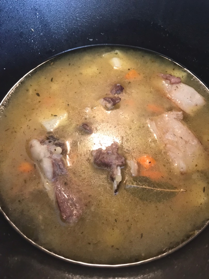 Суп с бараньми ребрышками