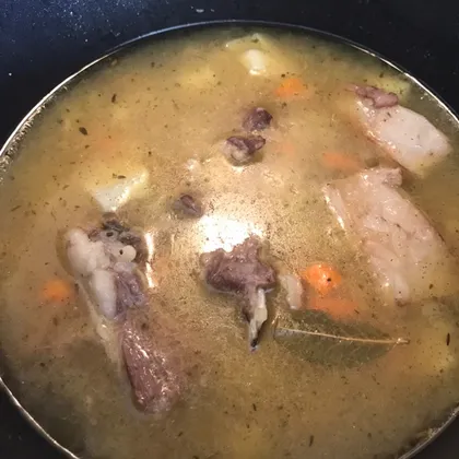 Суп с бараньми ребрышками