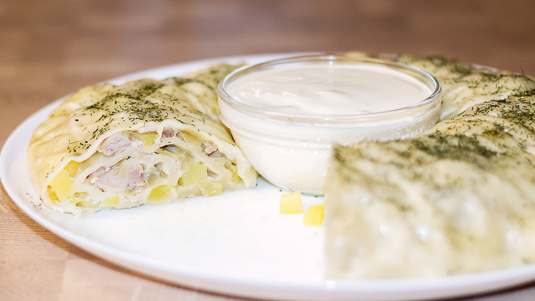 Рецепт ханума с мясным фаршем и картошкой