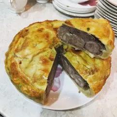 Пирог с мясом