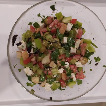 Вкусный и простой салат на ужин