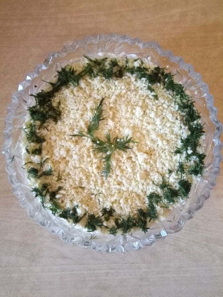 Салат Мимоза