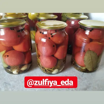 Малосольные маринованные помиродки 🍅