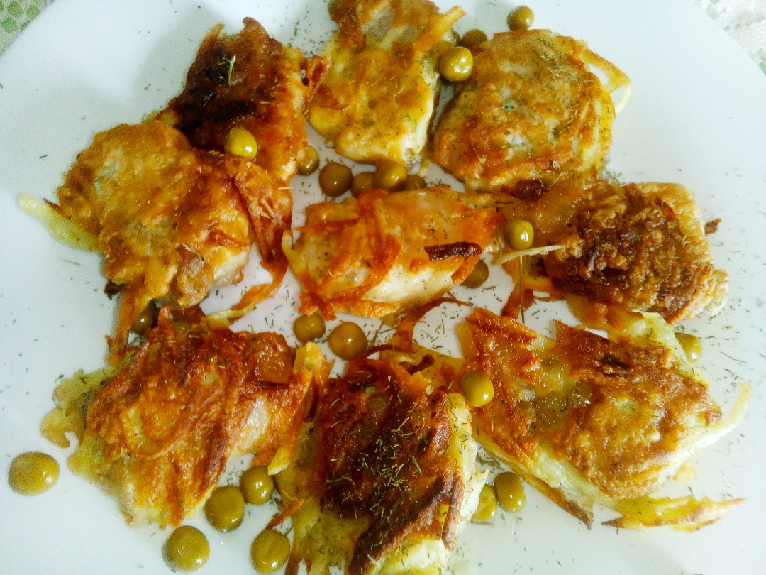 Рыба под картофельной шубой