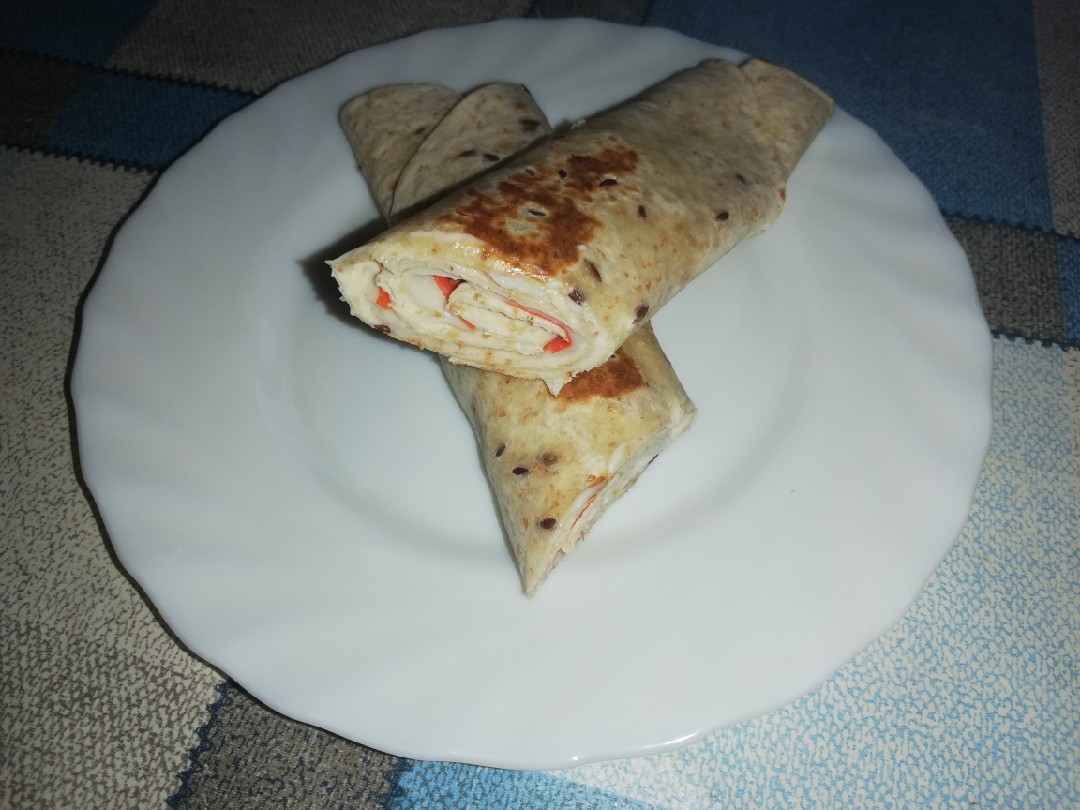 Лёгкий, горячий рулетик