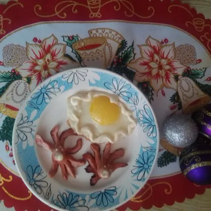 Сосиски-осьминожки с яйцом