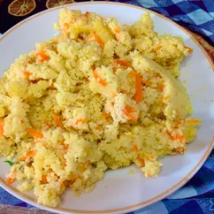 Кускус с морковью на гарнир