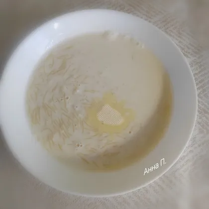 Молочный суп 
