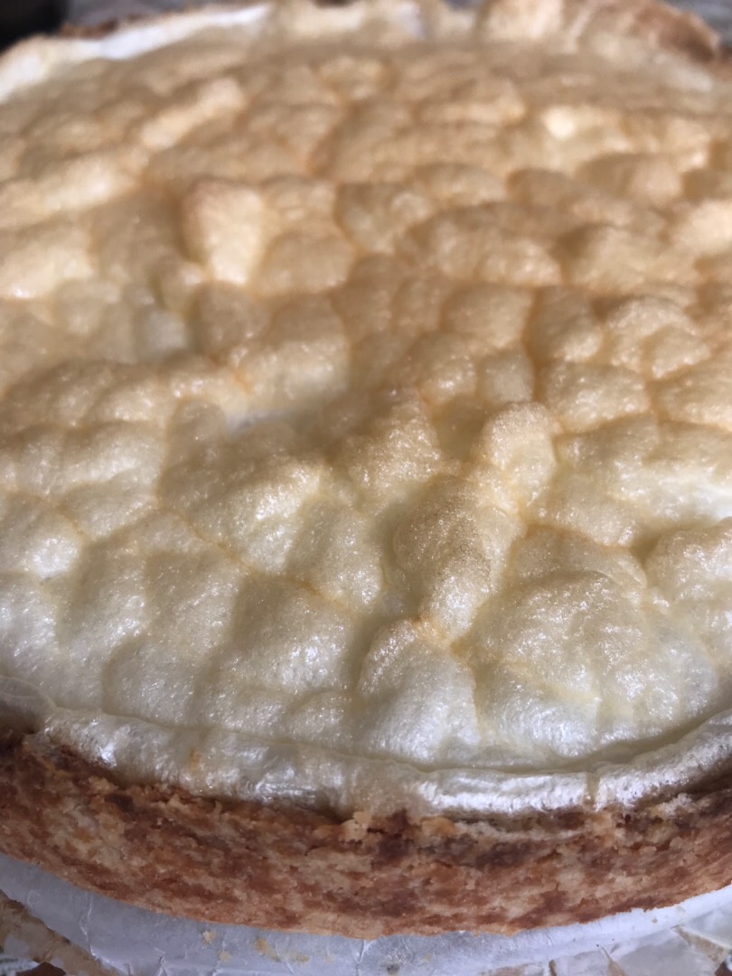 Пирог «Фрукты под облачком»