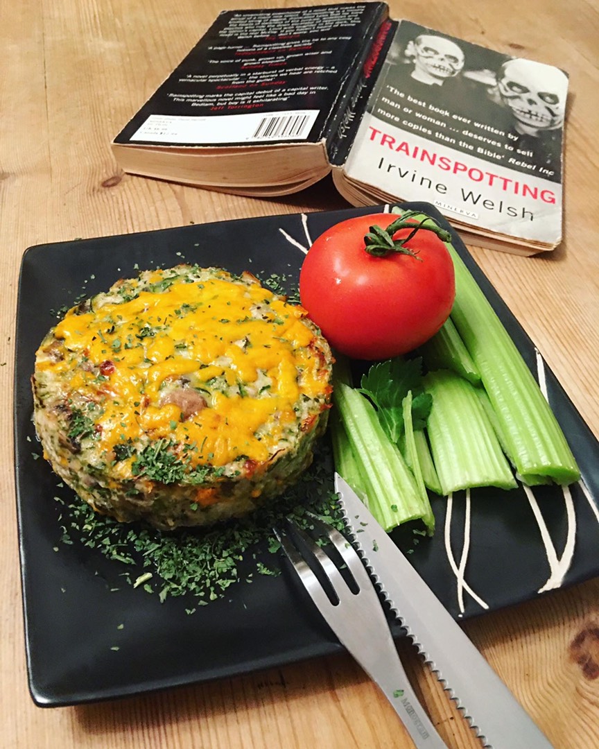 Митлов из фарша индейки, цукини и грибов