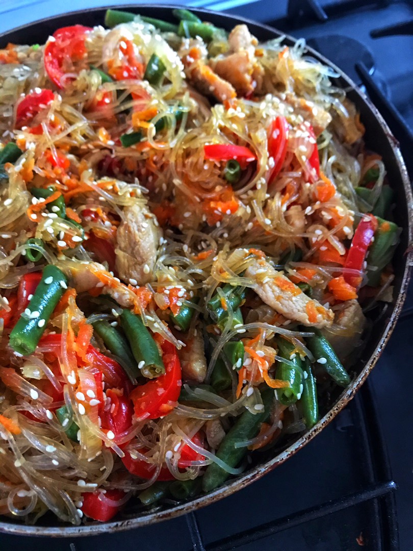 Wok с курицей 🥡