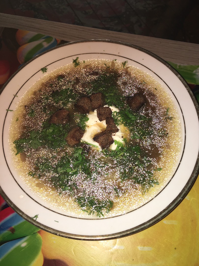 Суп из белых грибов рецепт – Русская кухня: Супы. «Еда»
