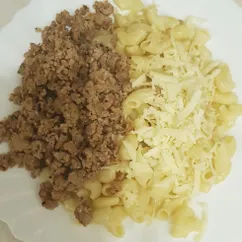 Макароны с сыром по флотски