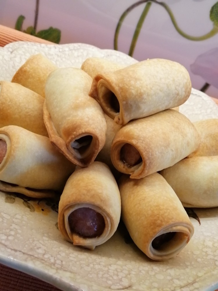 Колбаски в тесте