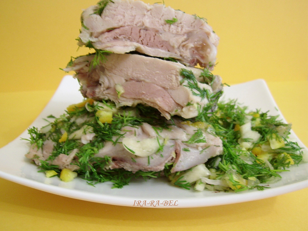 Бедрышки пикантные в апельсиновой заливке