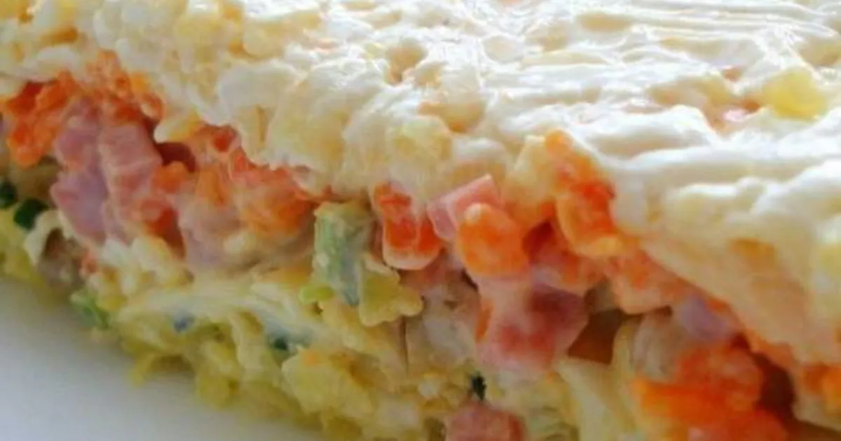 Рецепт Очень Вкусного Слоеного Салата Фото