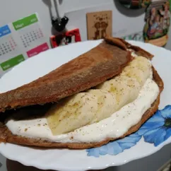 Шоколадный овсяноблин 🤤🍫🥞