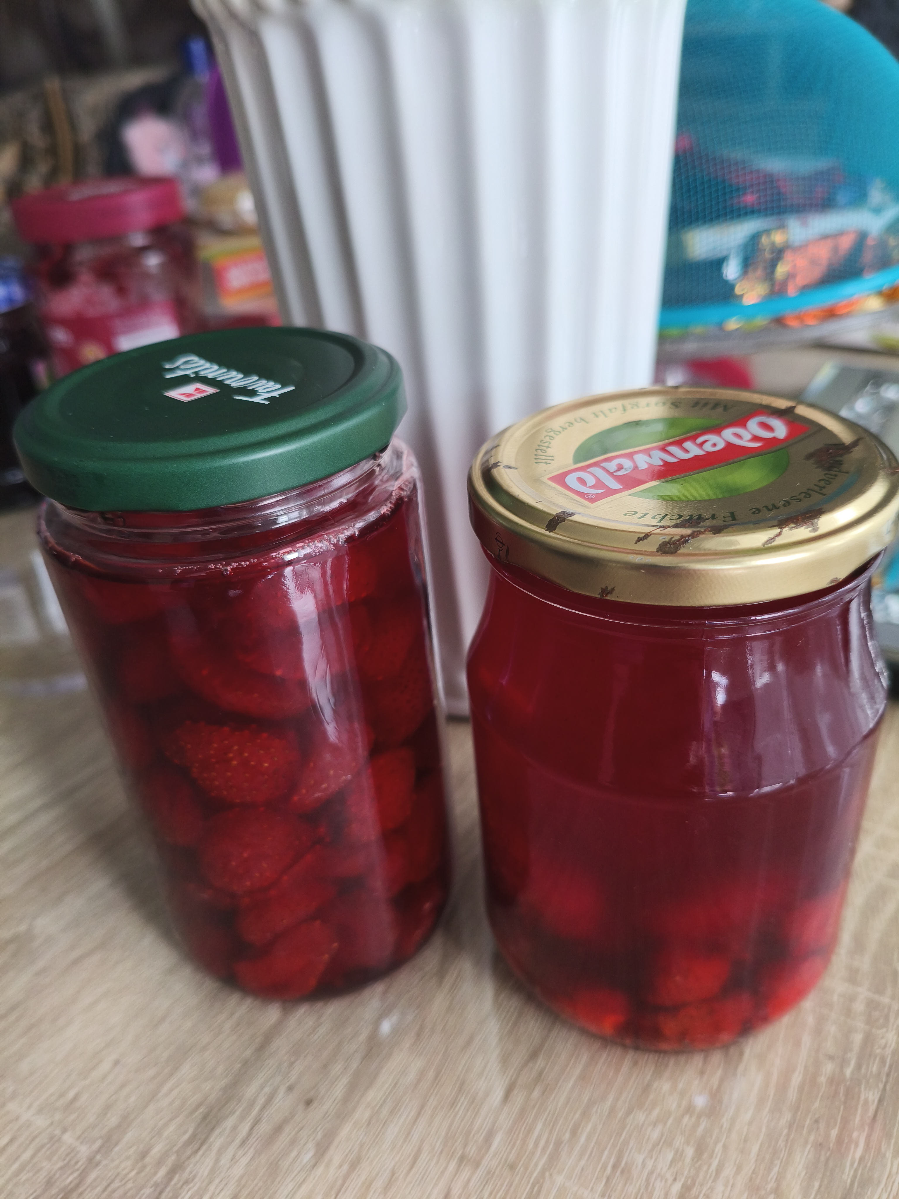 Клубничное варенье Пятиминутка