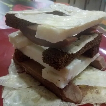 Бутерброд-колодец 'Ледяная сказка'