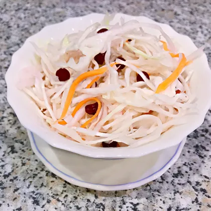 Капуста с брусникой