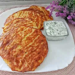 Кабачковые лепёшки на завтрак
