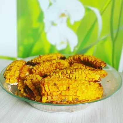 Имбирная кукуруза на пергаменте 🌽