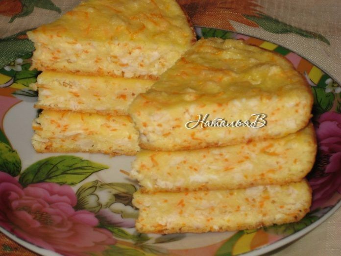 Интересный мясной манник с морковью