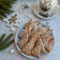 Печенье Ёлочки на Новый год и Рождество 