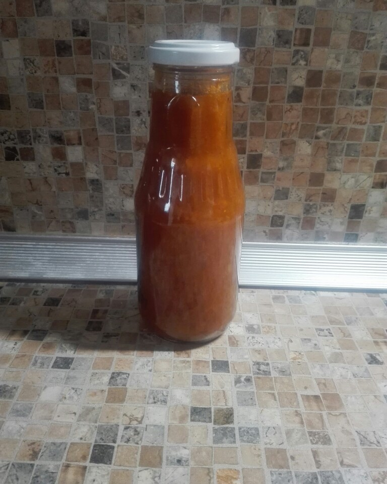 Острый соус из манго и дыни