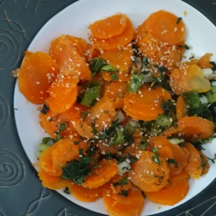 Марокканский морковный салат