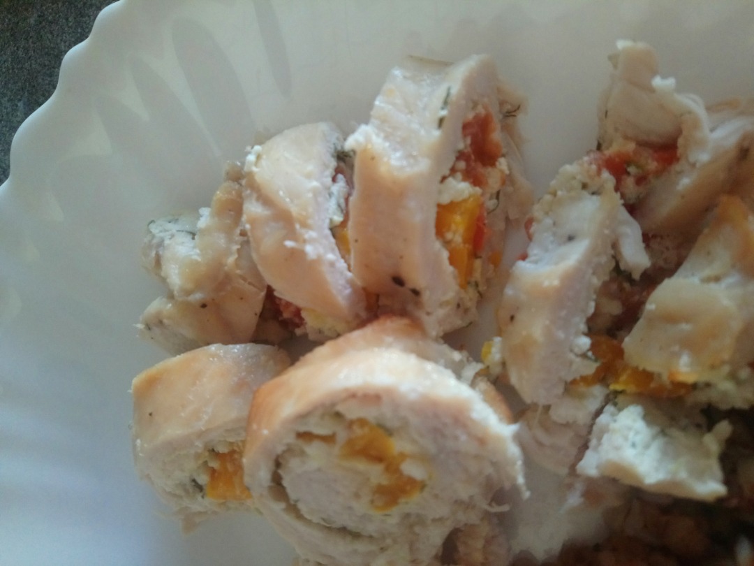 Мини рулетики из курицы