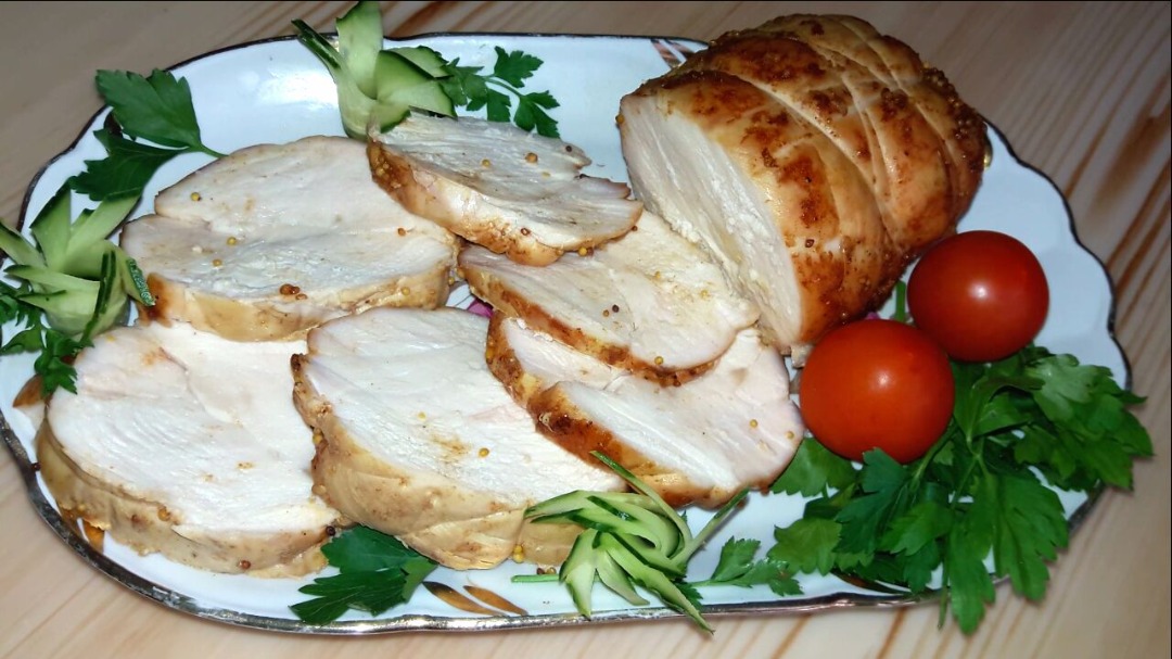 Куриная Пастрома! Очень вкусная и сочная!