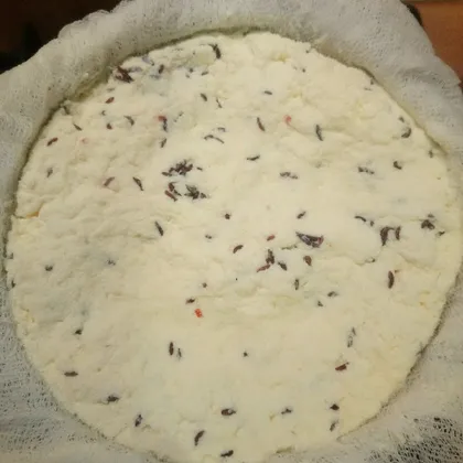 Домашний сыр с тмином