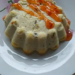 Суфле из курицы с рисом