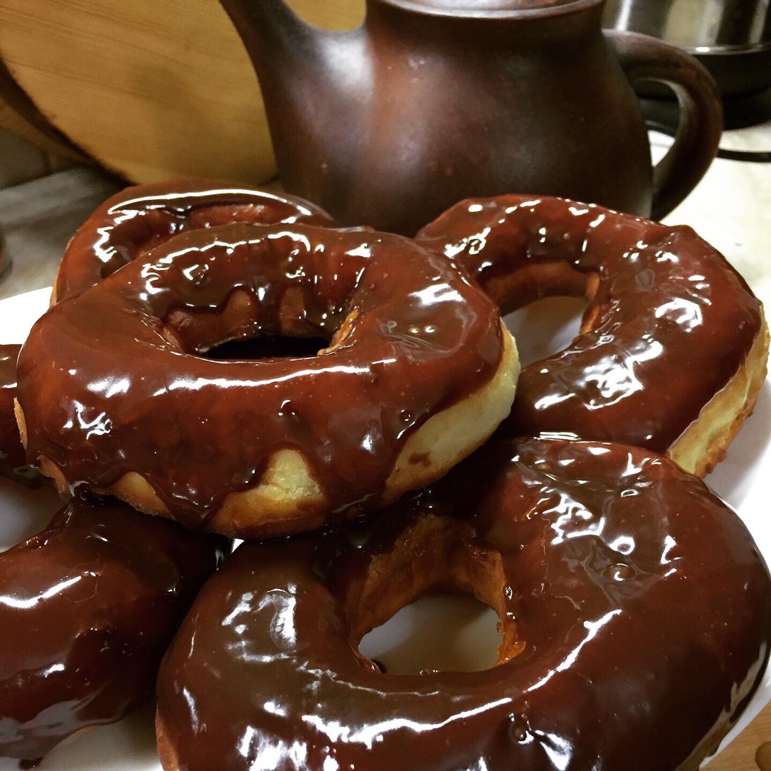 Пончики с кленовым сиропом 🍩